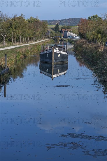Towboat on the Old Canal