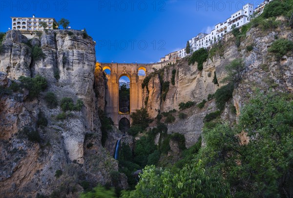 Puente Nuevo with Tajo gorge