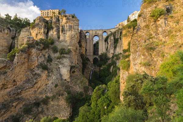 Puente Nuevo with Tajo gorge