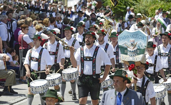 Traditional costume parade