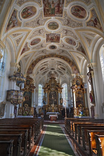 Interior of Parish Church of St. Andrew