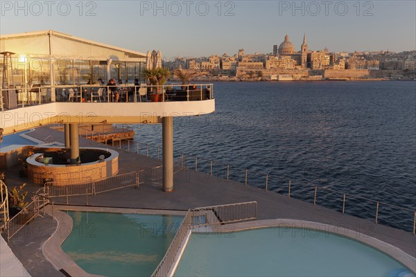 View from Sliema of Valletta