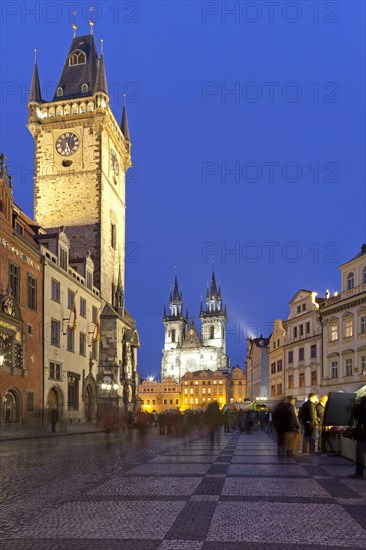 Old Town Hall and Tyn Church