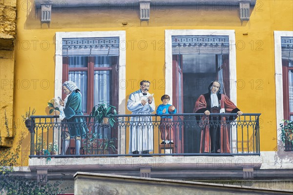 La Fresque des Lyonnais, Lyon