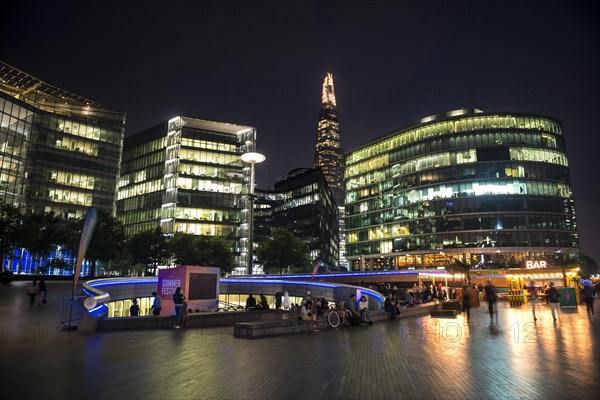 Waterfront at night