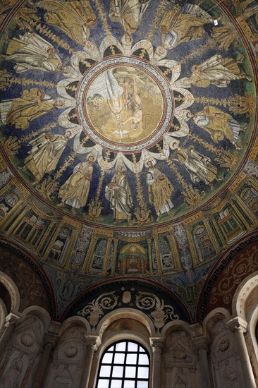 Ceiling mosaic