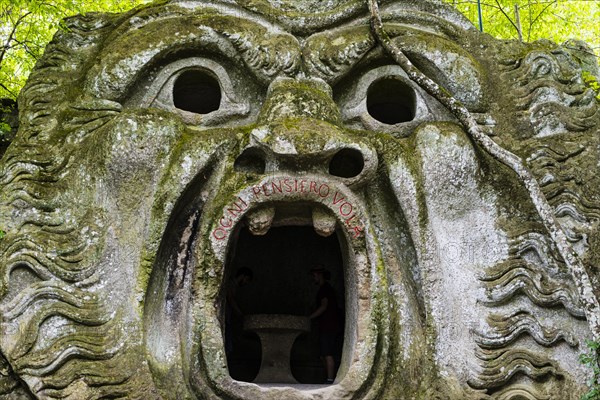 Sculpture of Orcus mouth