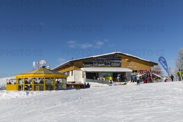 Gondola station and restaurant