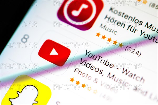 Youtube App in the Apple App Store