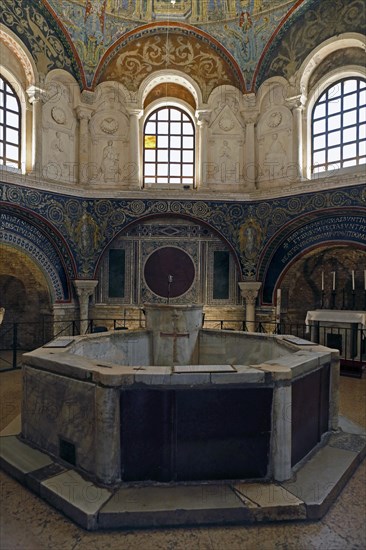 Baptismal font
