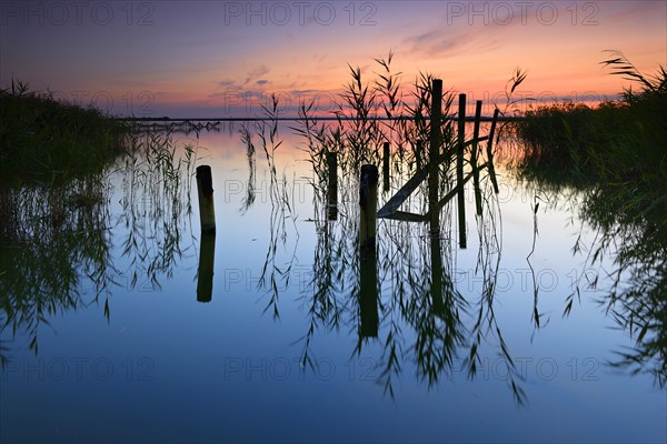 Sunset on backwaters