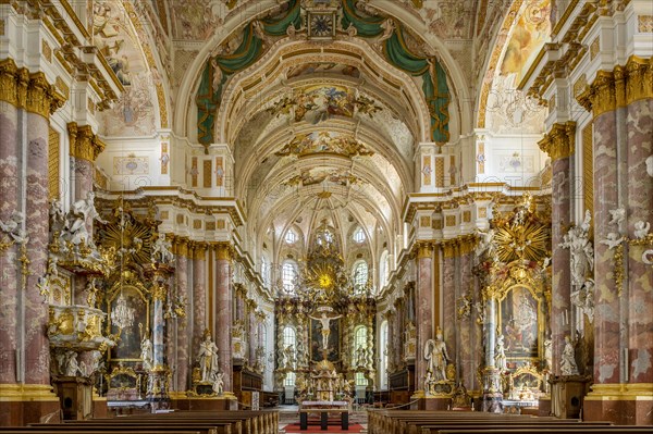 Nave with choir