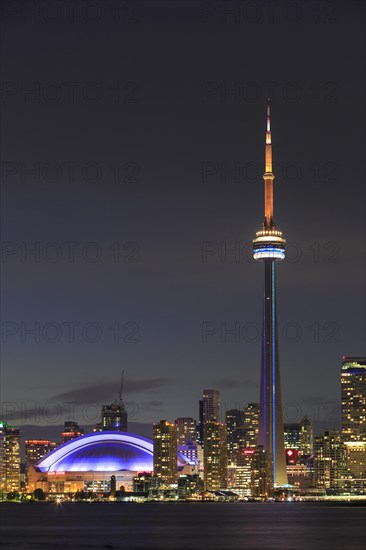 Skyline at night