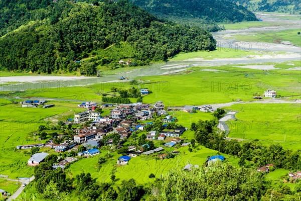 View on the village