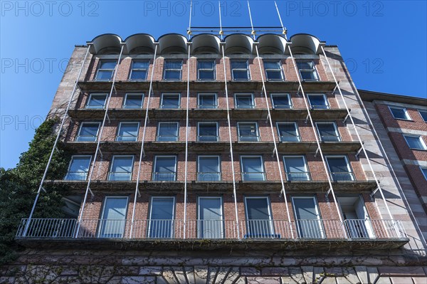 Heritage-protected facade of the 1950s