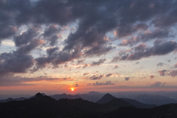 Sunrise at Krottenkopf