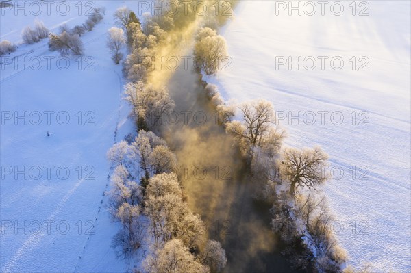 Loisach in winter