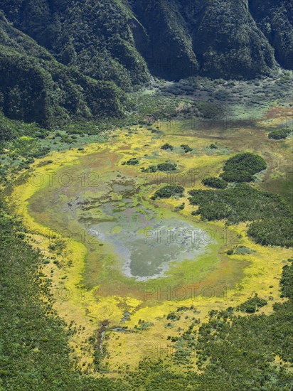 Floor of the caldera