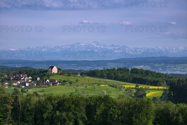 View of Castle Freudental on the Bodanruck
