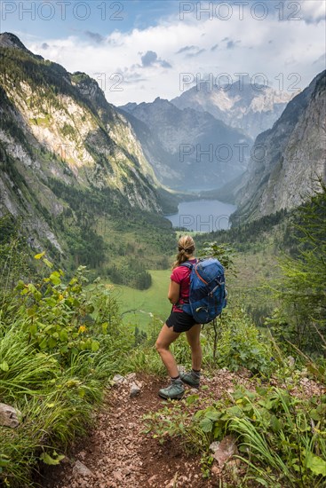 View of Obersee and Konigssee