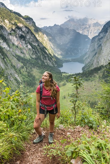 View of Obersee and Konigssee