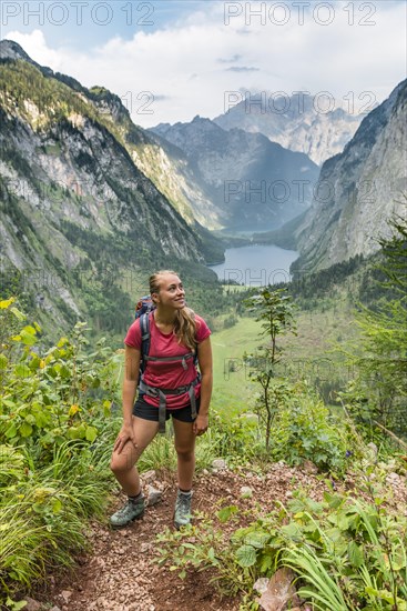 View of Obersee and Konigssee