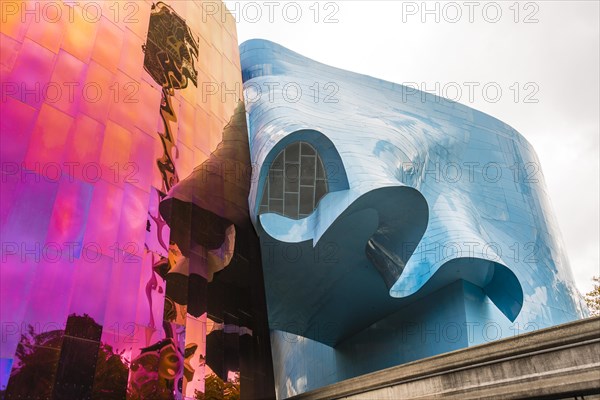 Exterior facade of the Museum of Pop Culture