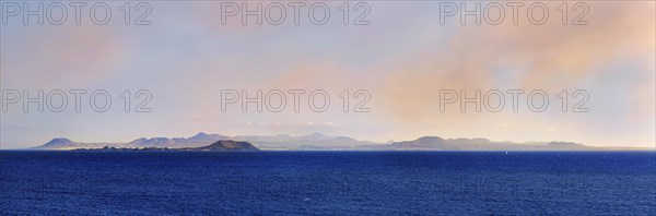 North coast of Fuerteventura at sunset