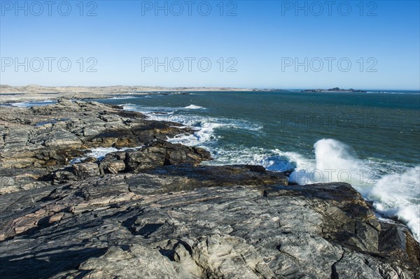 Rocky coastline on Diaz Point
