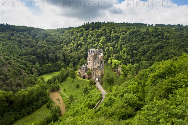 Eltz Castle and Elzbach