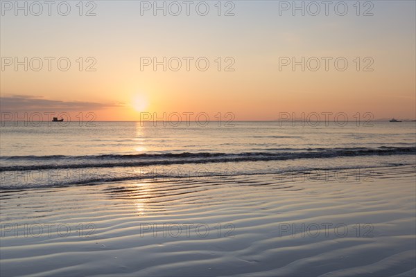 Sunset over Ao Yai beach