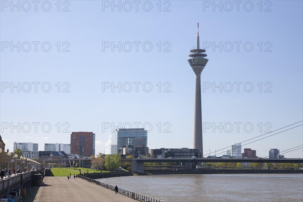 Riverside of Rhine with Stadttor
