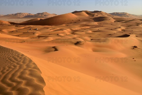 Sanddunes in the Rub al Khali desert