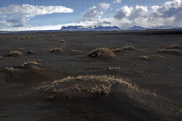 Vulcanic sand plain Skeidararsandur