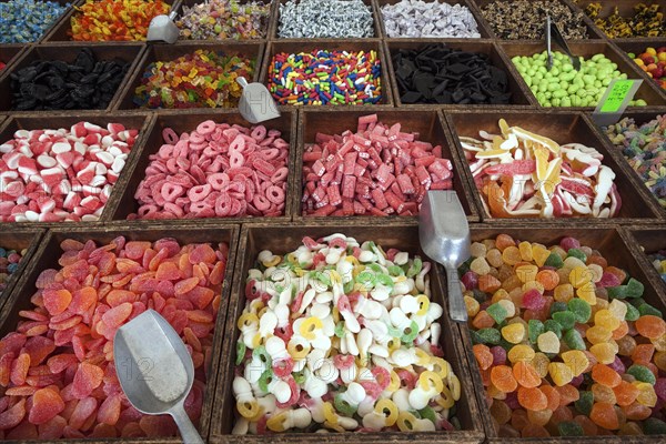 Various colorful sweets