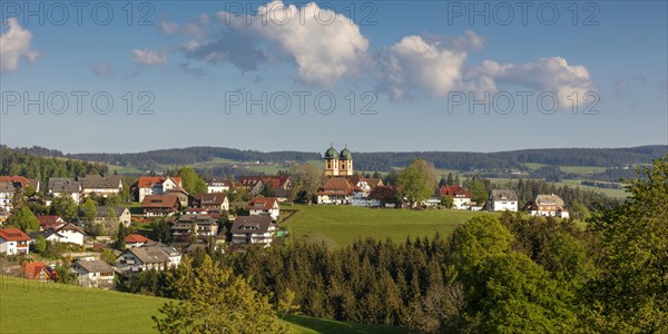 View of St.Margen in the Black Forest