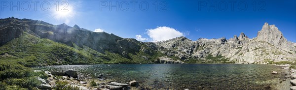 Mountain lake Lac de Melo