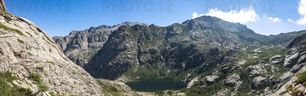 Mountain lake Lac de Melo