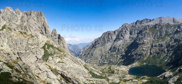 Mountain lake Lac de Melo