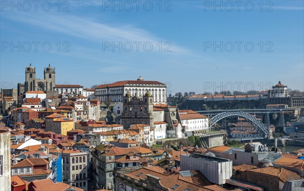 View over old town with Da Se Cathedral