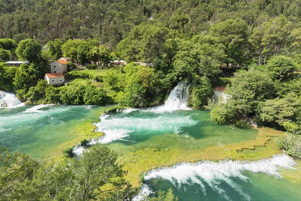 Mill at Skradinski Buk Waterfall