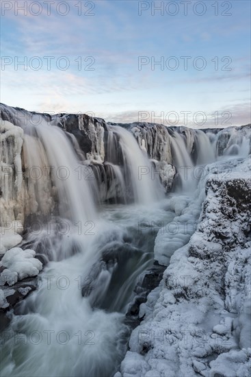 Kolugljufur Waterfall
