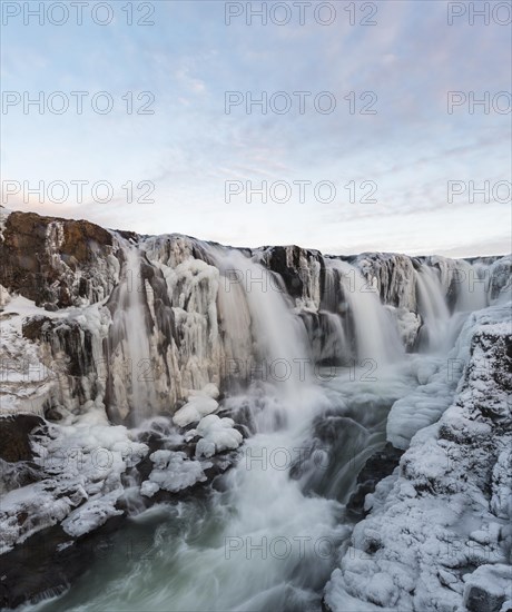 Kolugljufur Waterfall