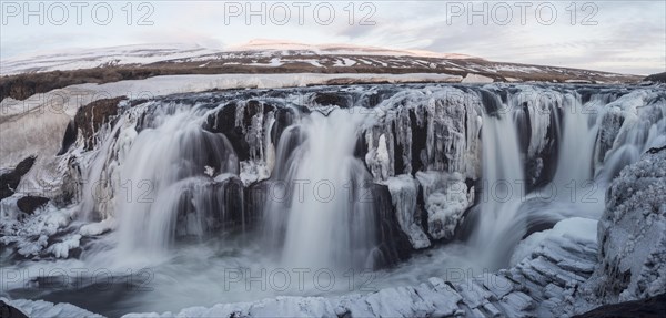Kolugljufur Waterfall