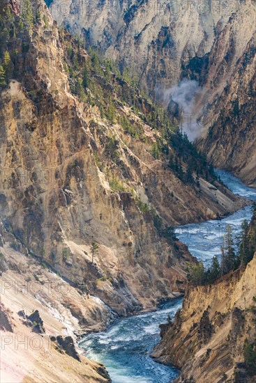 Yellowstone River flows through Gorge