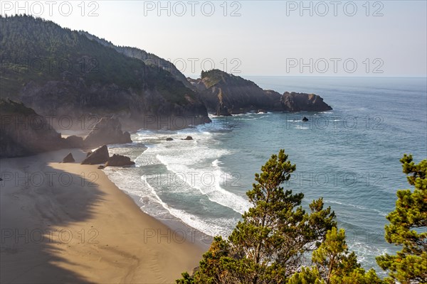 Sandy beach beach by the sea