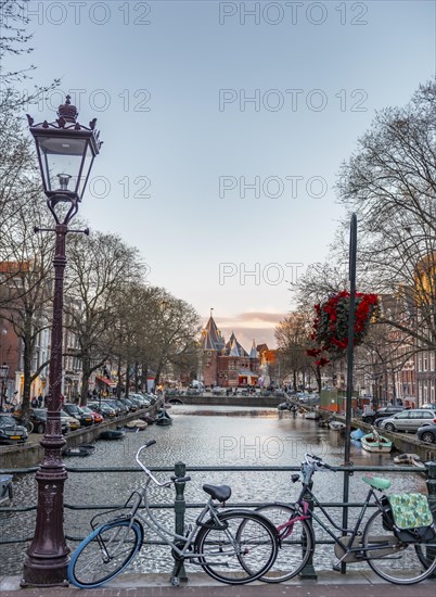 View of Restaurant In de Waag on Gracht Kloveniersburgwal