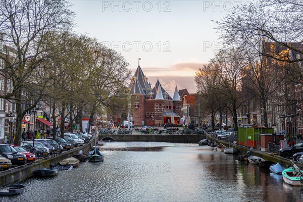 View of Restaurant In de Waag on Gracht Kloveniersburgwal