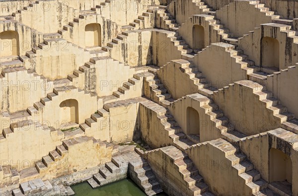 Staircases of Panna Meena ka Kund stepwell
