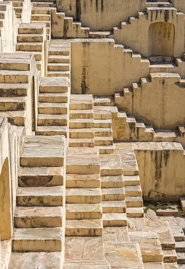 Staircases of Panna Meena ka Kund stepwell